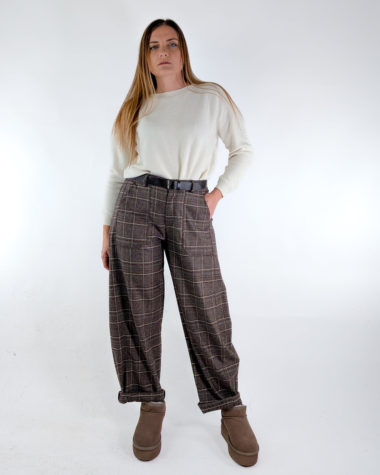 AI25 Susy Mix Pantalone 58300PA Moro