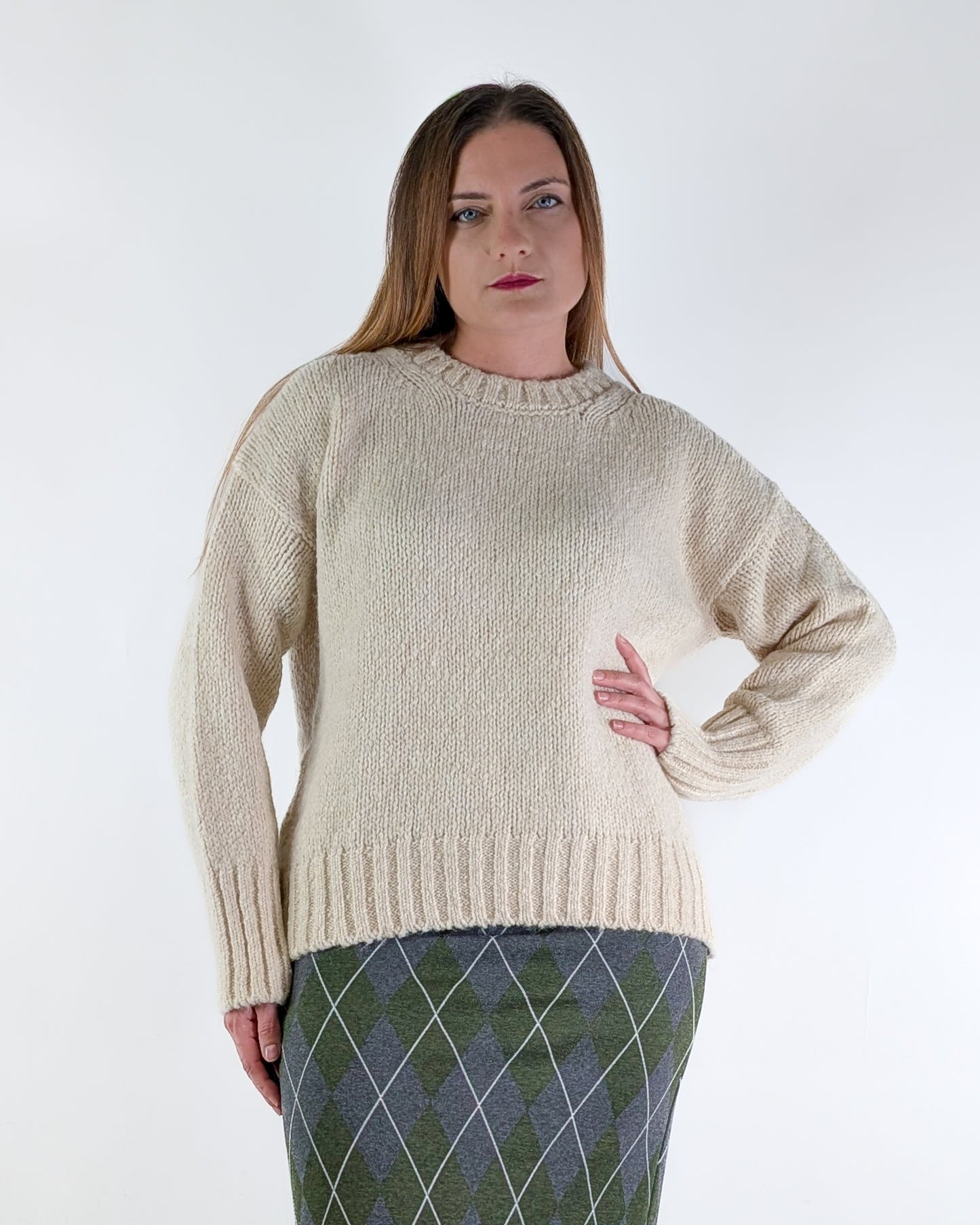 AI25 Vicolo Maglia 33057F Crema