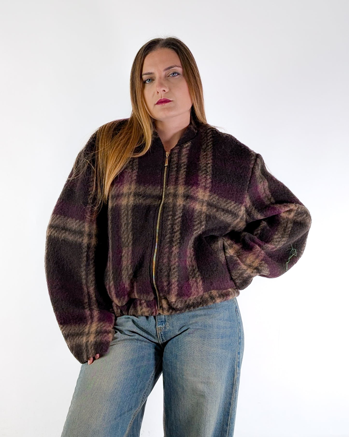 AI25 Have One Bomber KJK-P110 Bordeaux/Moro