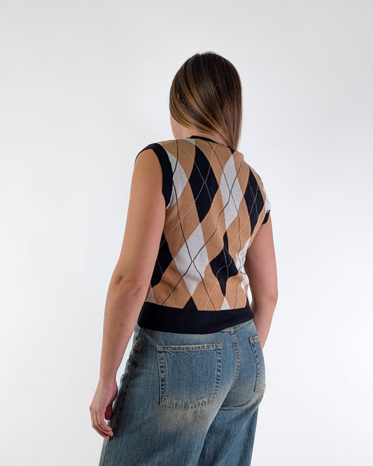 AI25 Susy Mix Gilet 25677 Nero