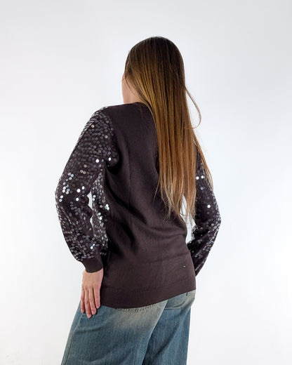 AI25 Susy Mix Cardigan CC66980 Caffè