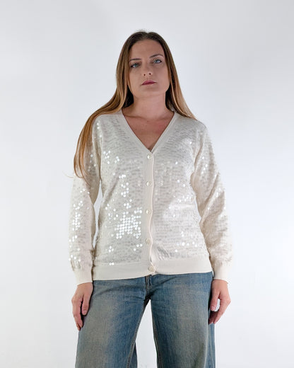 AI25 Susy Mix Cardigan CC66980 Crema