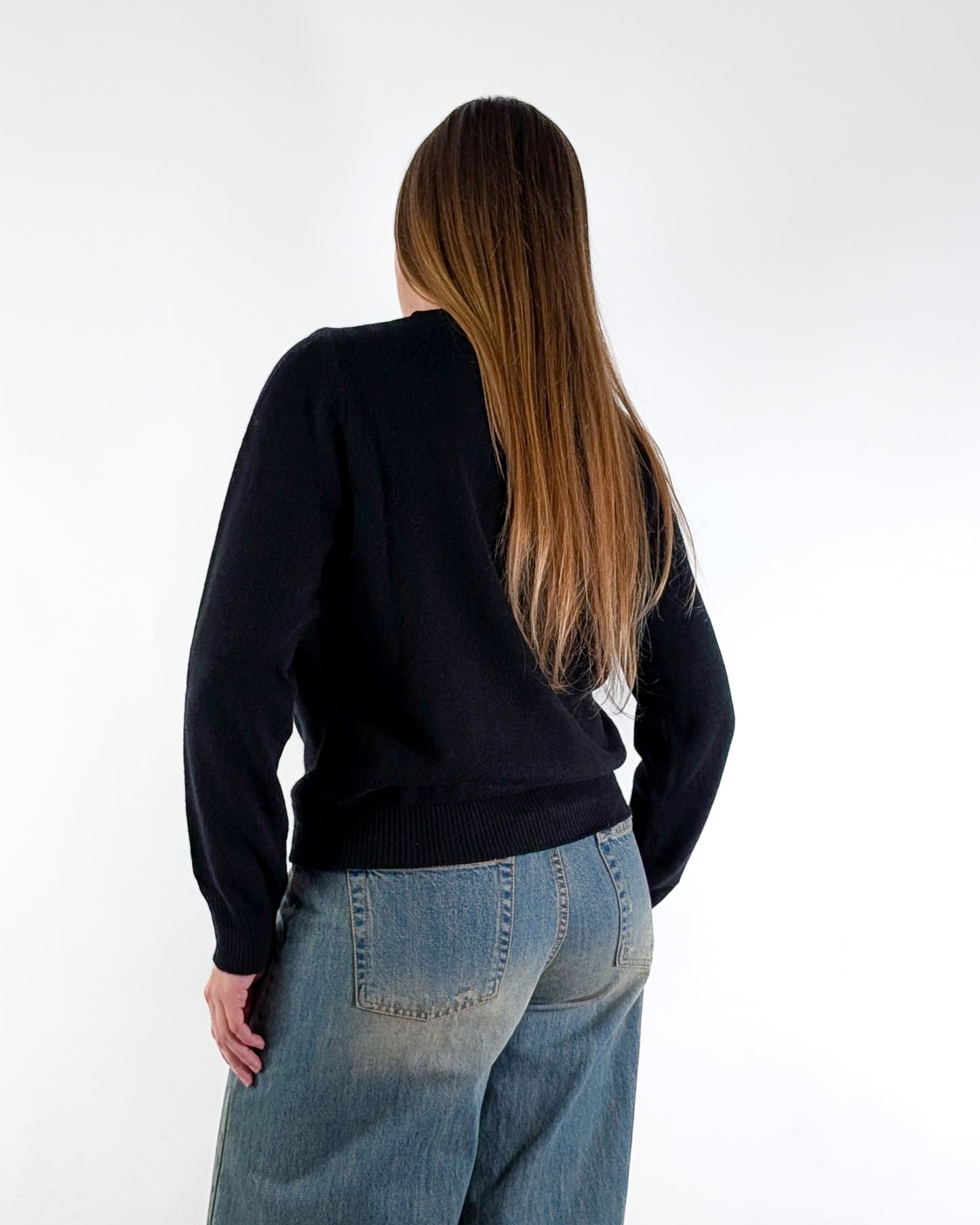 AI25 Vicolo Maglia 77355F Nero