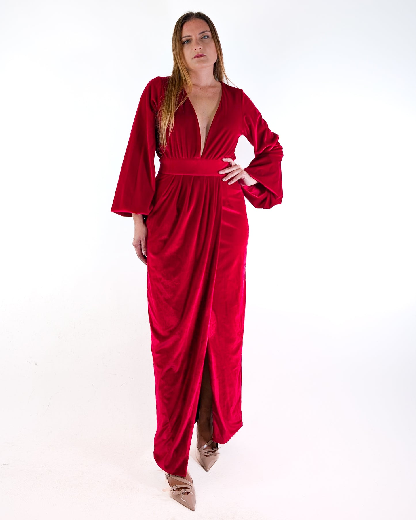 Silence Limited Abito NP4089 Lampone