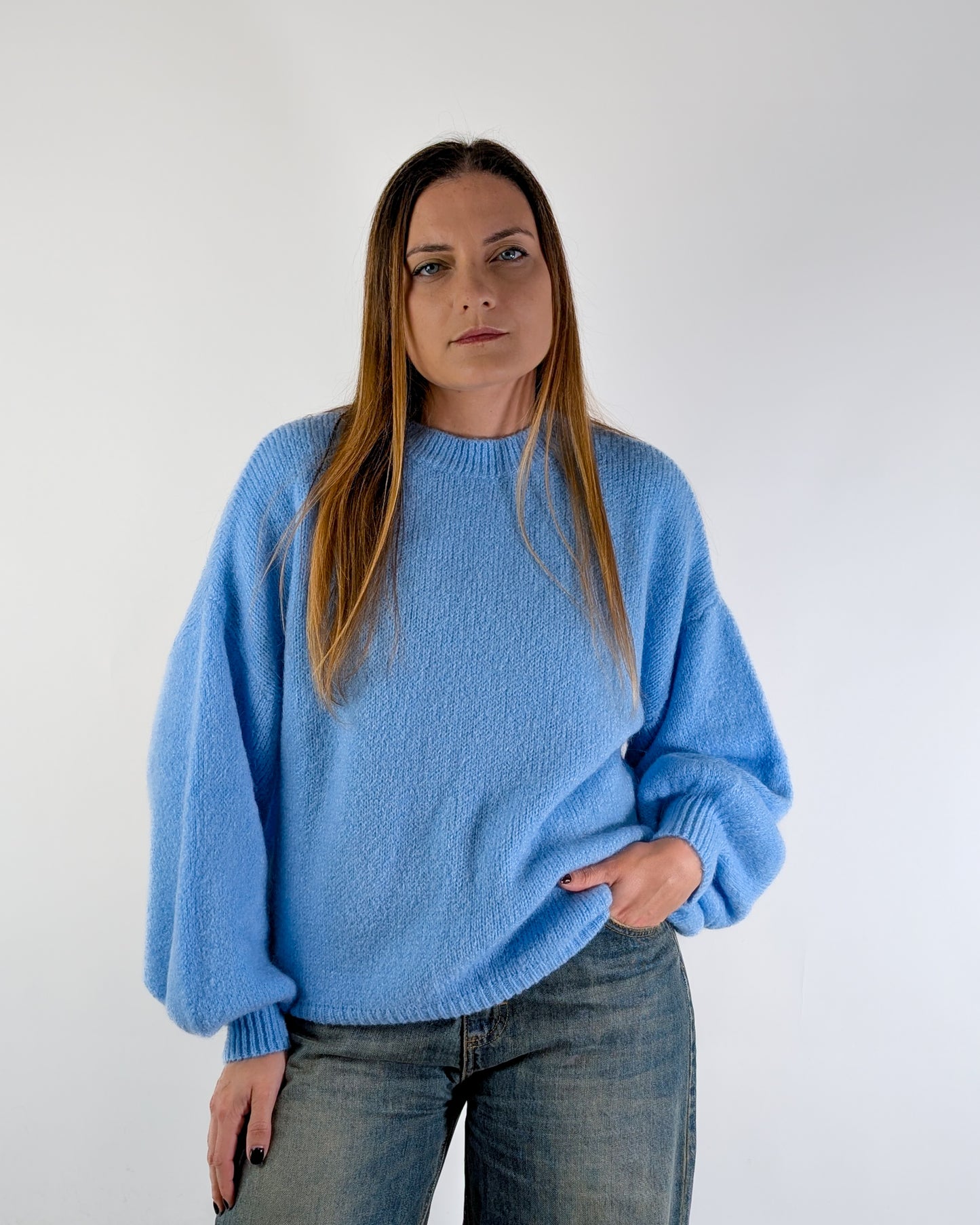 AI25 Susy Mix Maglia 299 Celeste