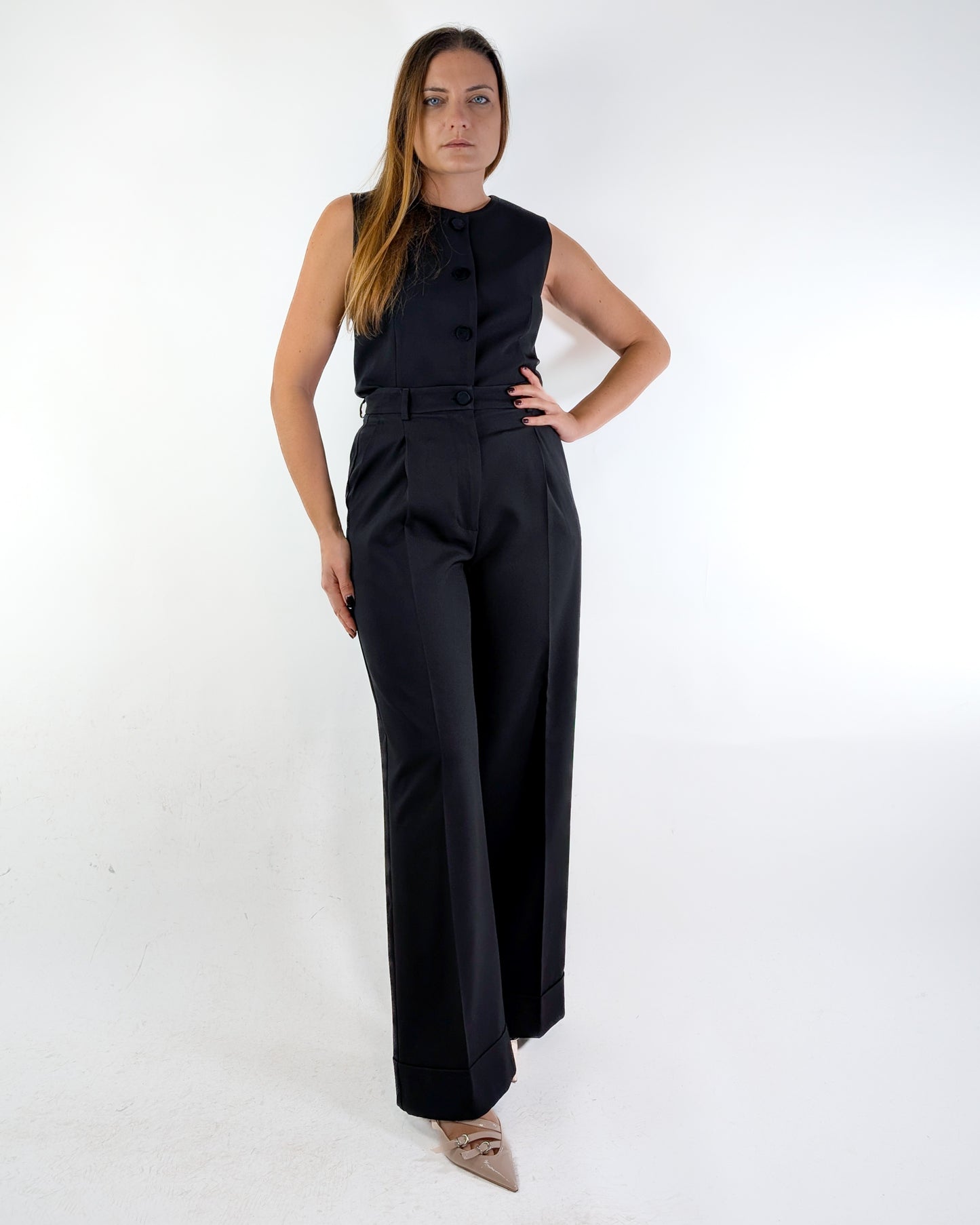 AI25 Vicolo Pantalone TF0419 Nero