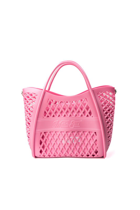 PE26 Marc Ellis Borsa FLAT BASKET S CASHMERE ROSE / SILVER