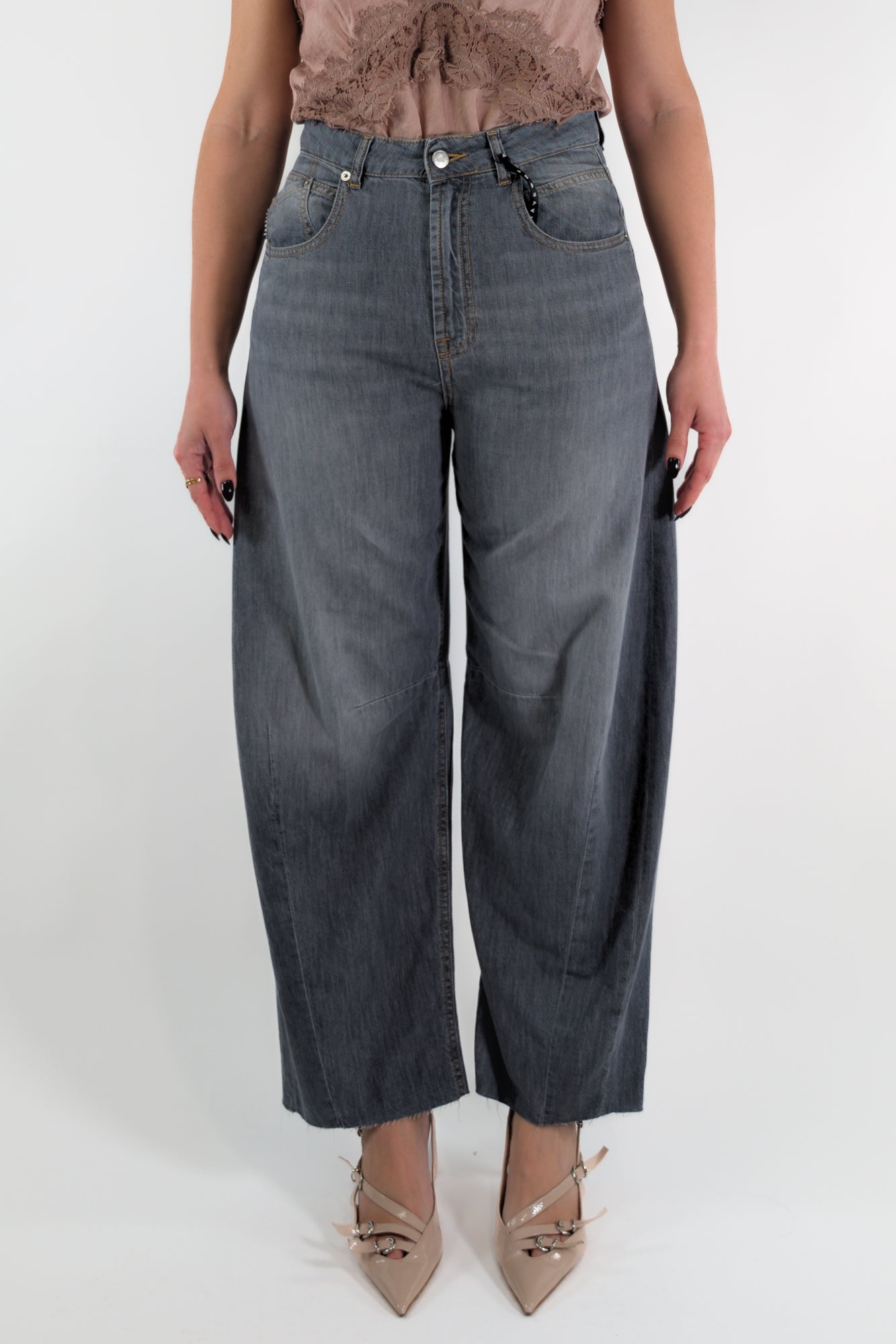 PE26 Have One Pantalone PFA-Q082 Grigio