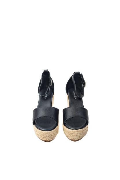 PE26 Vivienne D Espadrillas VST016 Nero