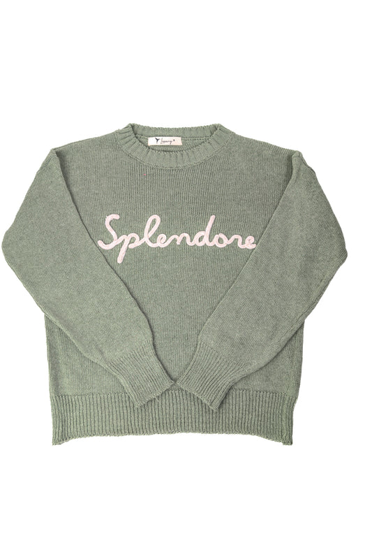 PE26 Luxury Maglia Splendore A0484 Salvia