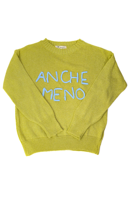 PE26 Luxury Maglia Anche Meno 0542 Lime