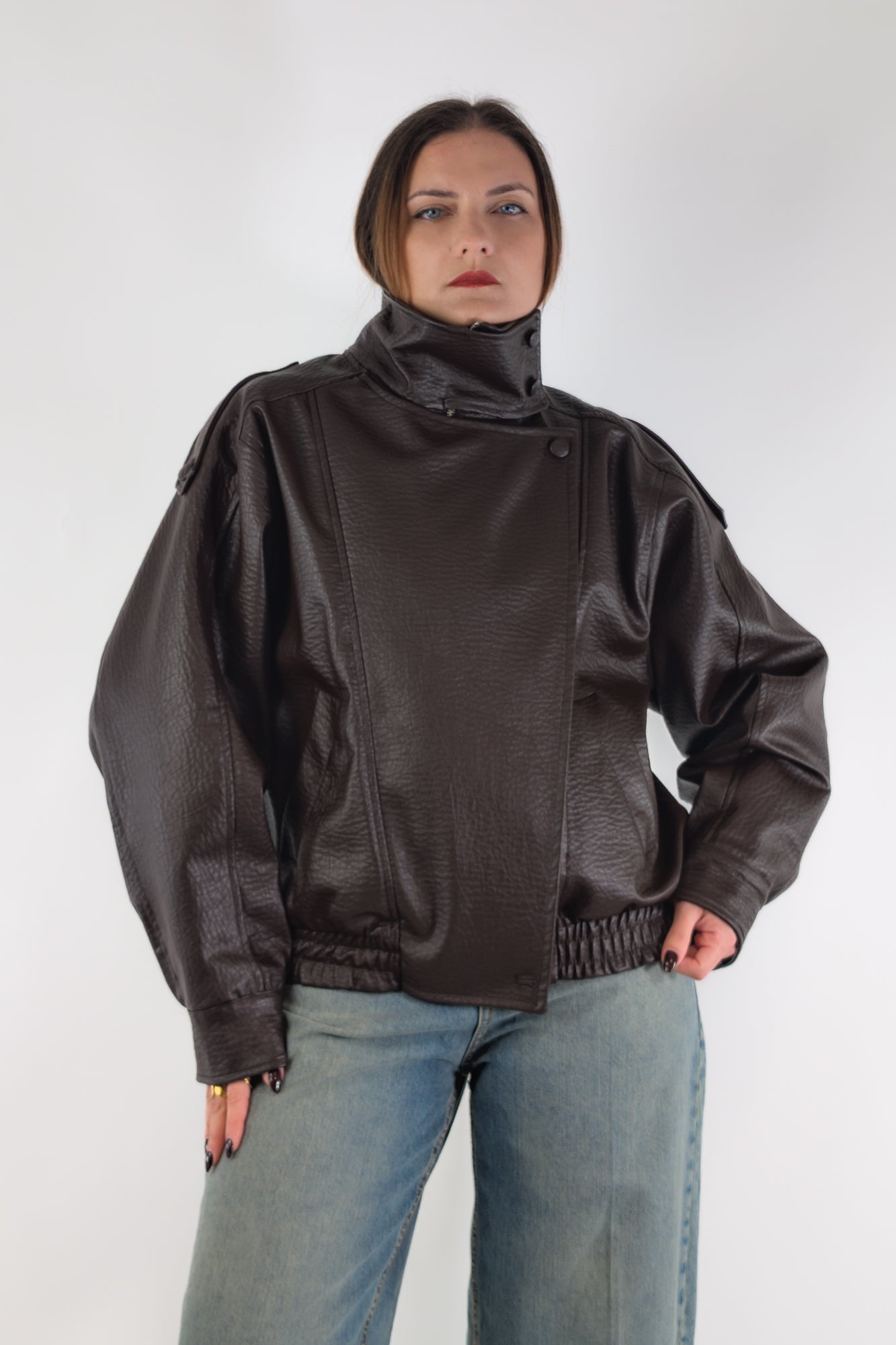 PE26 Susy Mix Giubbotto J1299D47 Moro