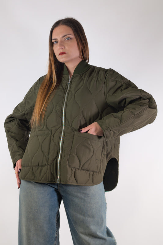 PE26 Susy Mix Giubbotto 5417 Militare