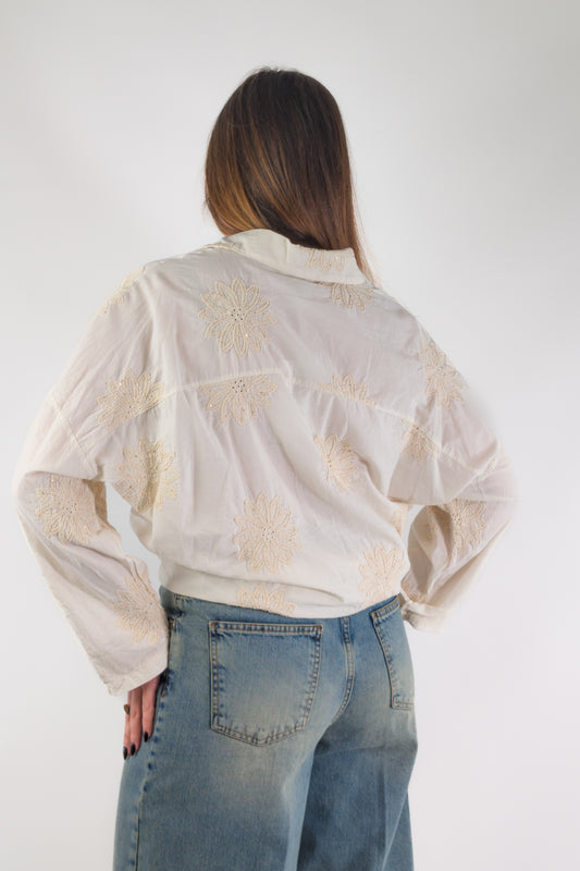 PE26 Susy Mix Camicia S26M239RI Burro