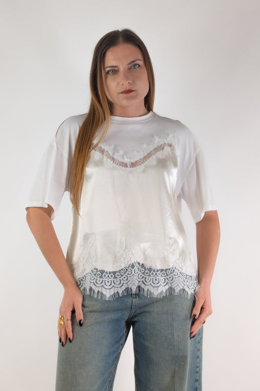 PE26 Tensione In T-Shirt TI3357PE26 Burro