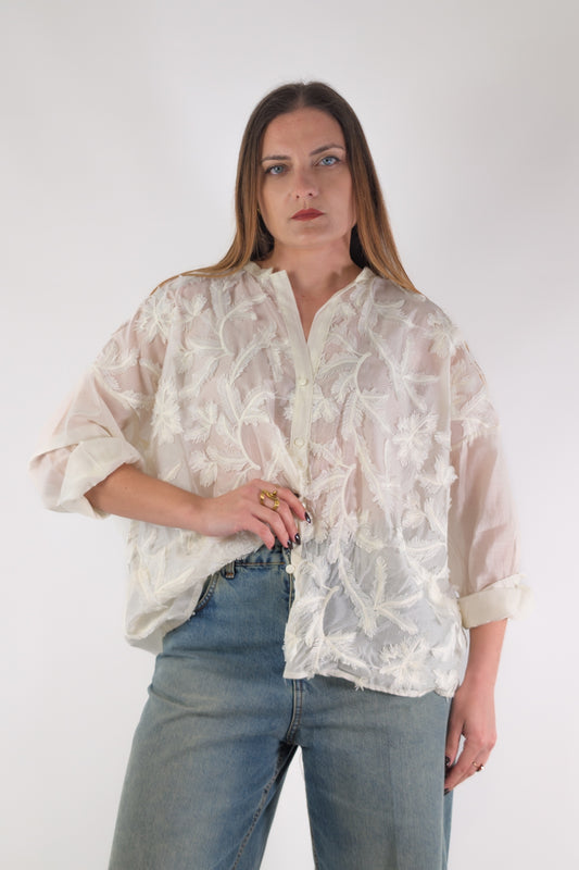 PE26 Tensione In Camicia S26C106 Panna