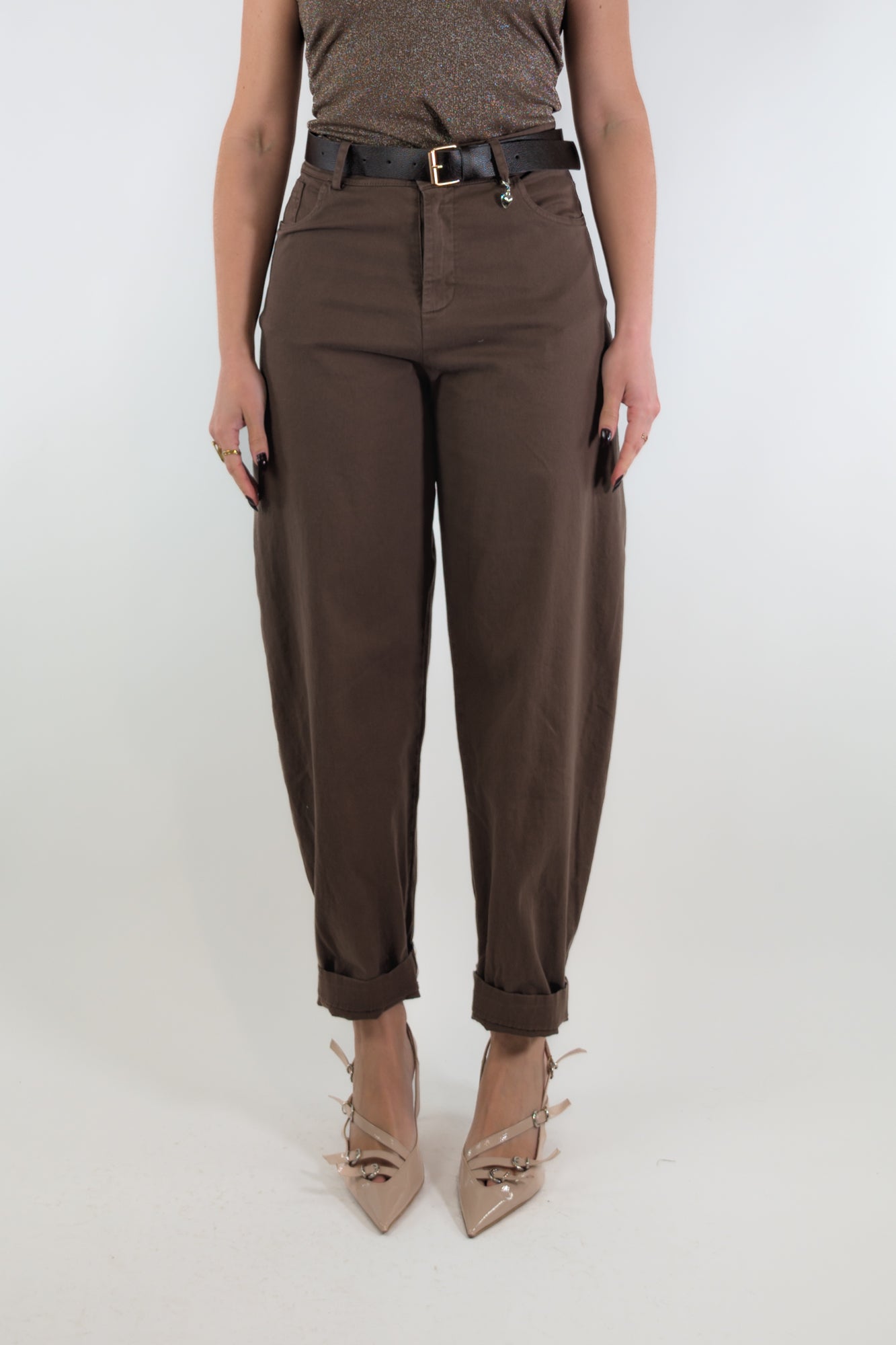 PE26 Susy Mix Pantalone 60285P Moro