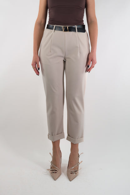 PE26 Susy Mix Pantalone 24100MU Burro