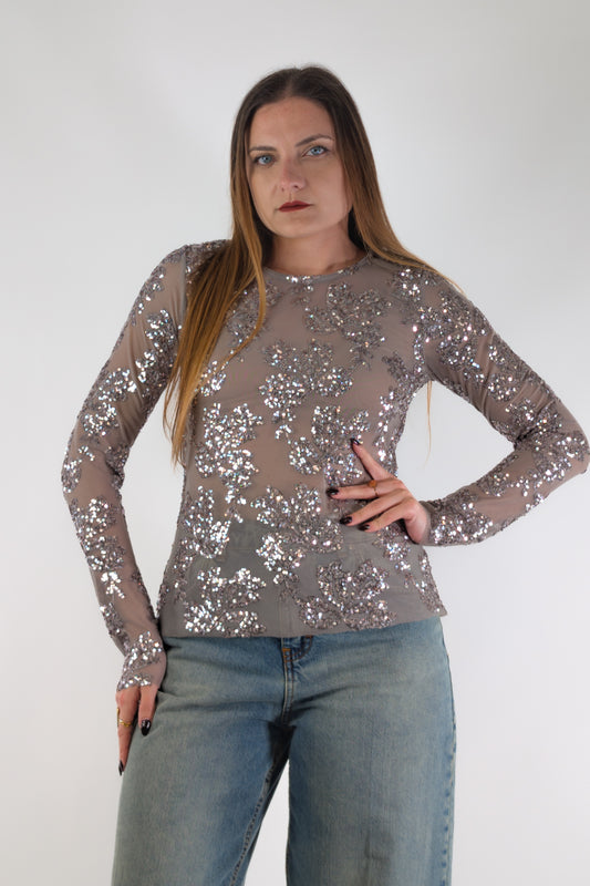 PE26 Susy Mix Maglia L557PA Fango