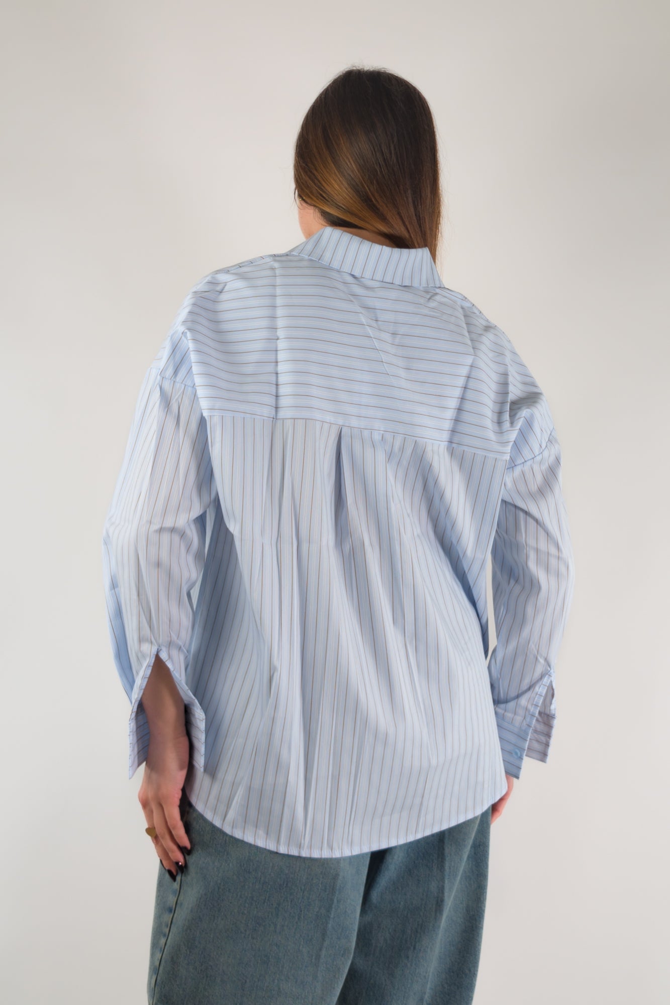 PE26 Susy Mix Camicia 26133P5 Celeste