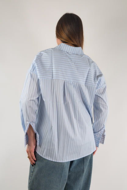 PE26 Susy Mix Camicia 26133P5 Celeste