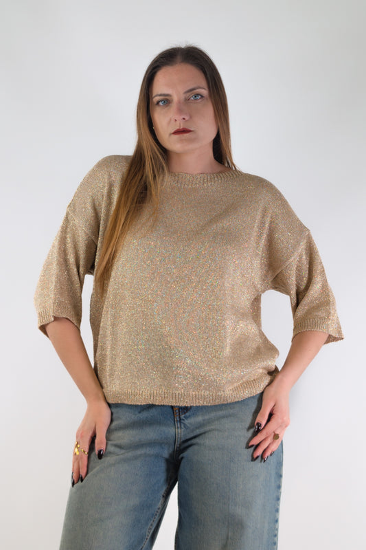 PE26 Susy Mix Maglia W26025 Oro