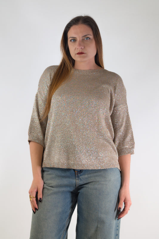 PE26 Susy Mix Maglia W26025 Beige