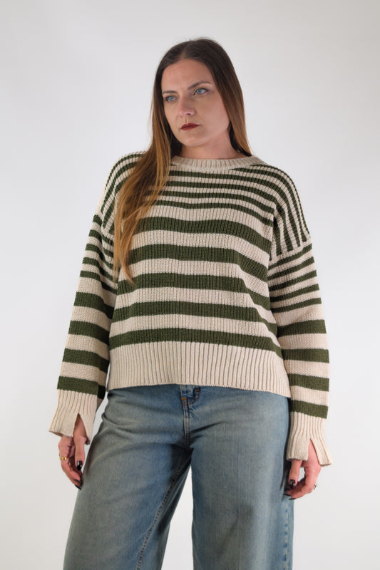 PE26 Susy Mix Maglia PE2609 Militare