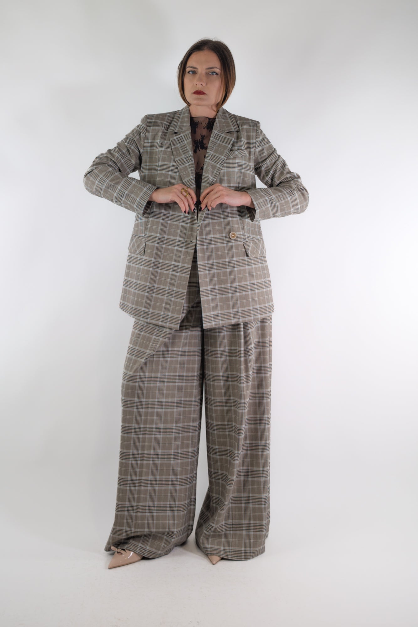 PE26 Susy Mix Giacca PP375T2F394 Beige