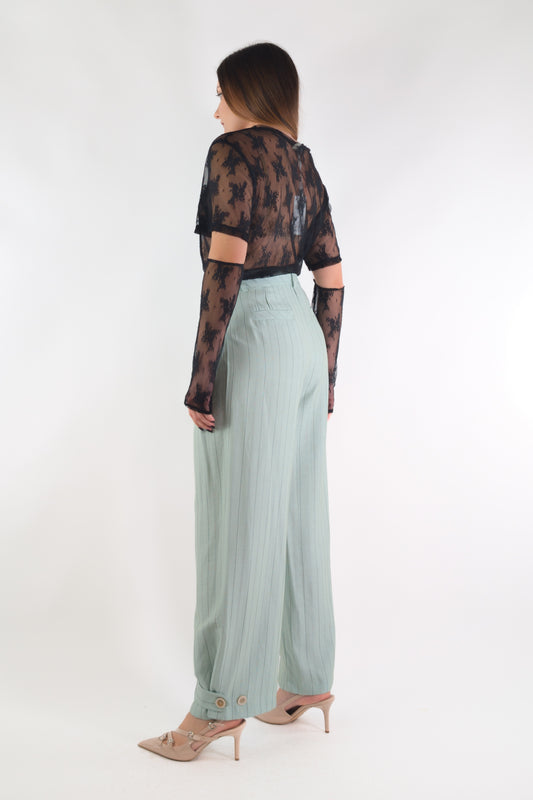 PE26 Susy Mix Pantalone PP365T91F342 Verde