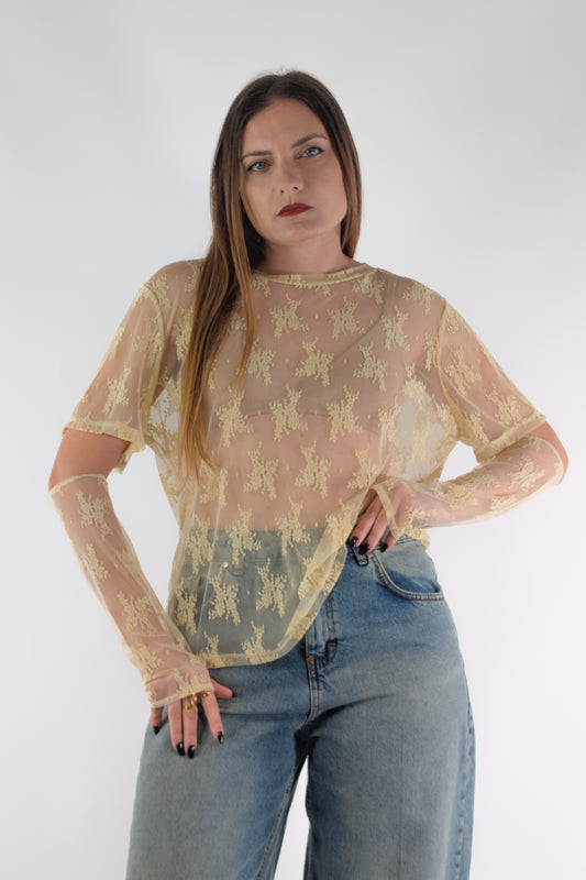 PE26 Susy Mix T-Shirt K2369AI53 Giallo