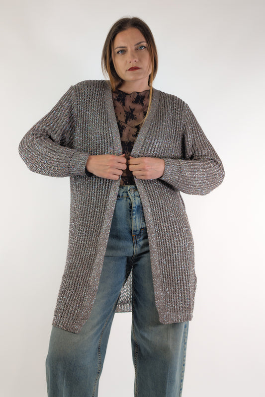 PE26 Susy Mix Cardigan W26027 Fango