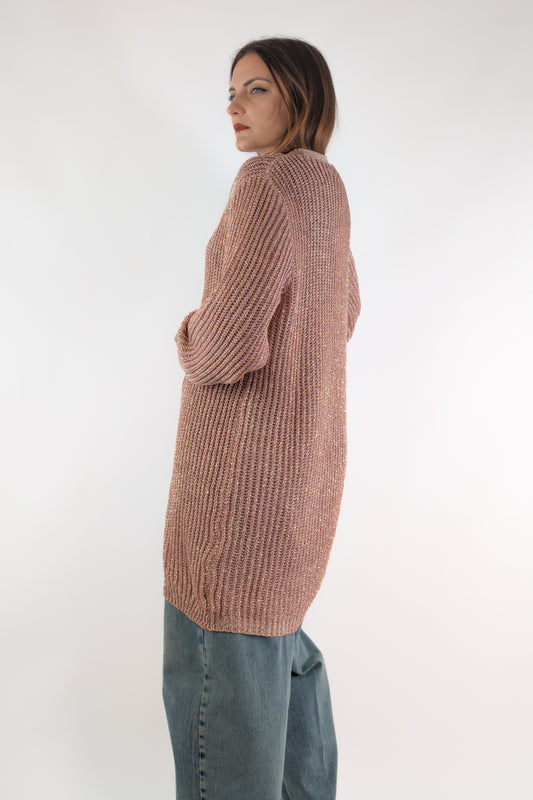 PE26 Susy Mix Cardigan W26027 Rosa