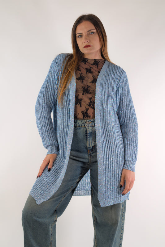 PE26 Susy Mix Cardigan W26027 Celeste