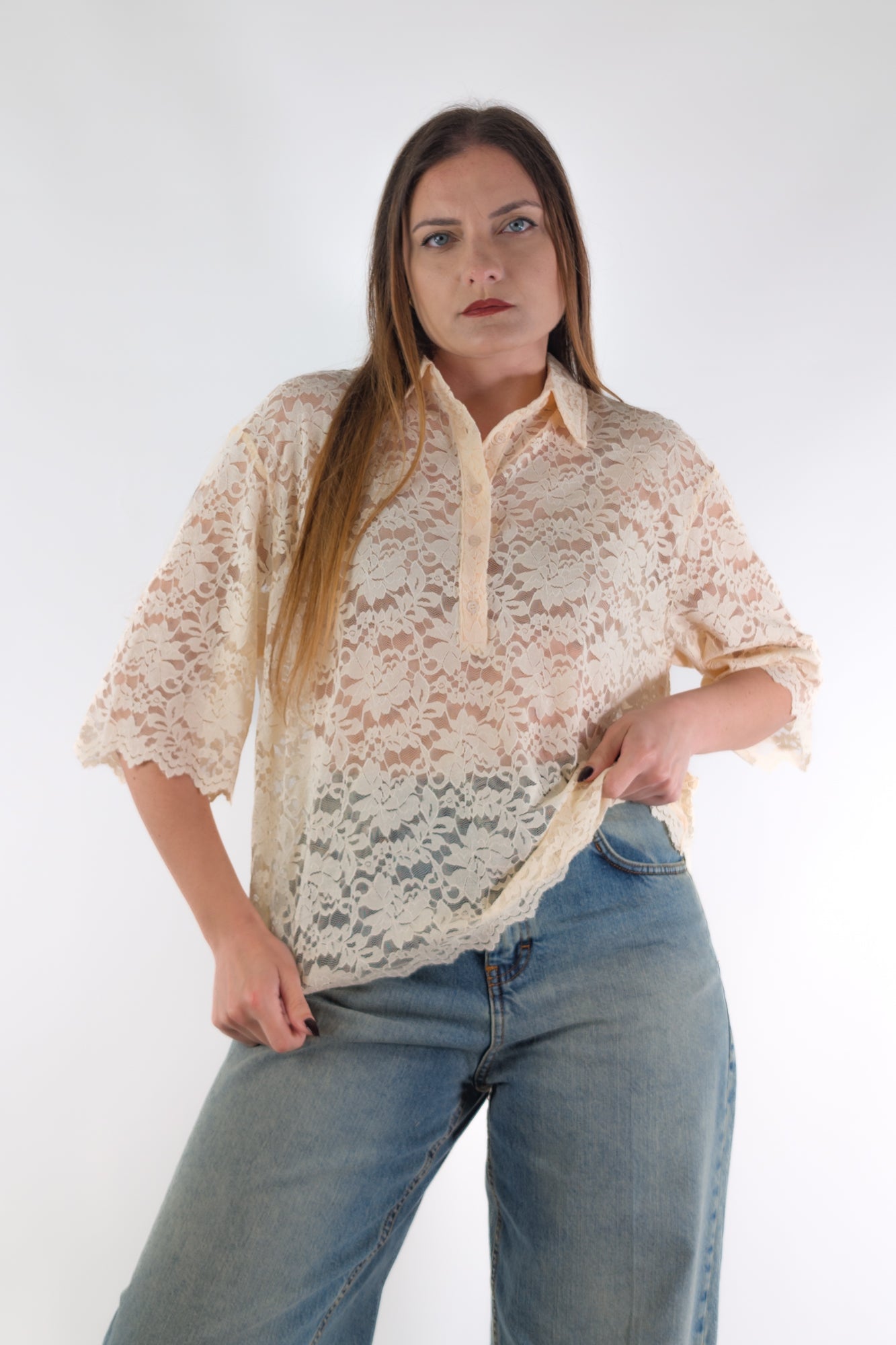 PE26 Susy Mix Maglia 12088 Crema