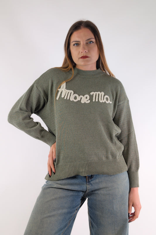 PE26 Susy Mix Maglia 20451 Verde Militare