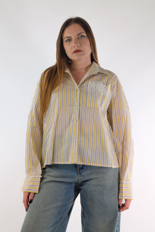 PE26 Susy Mix Camicia C81667PY24 Giallo