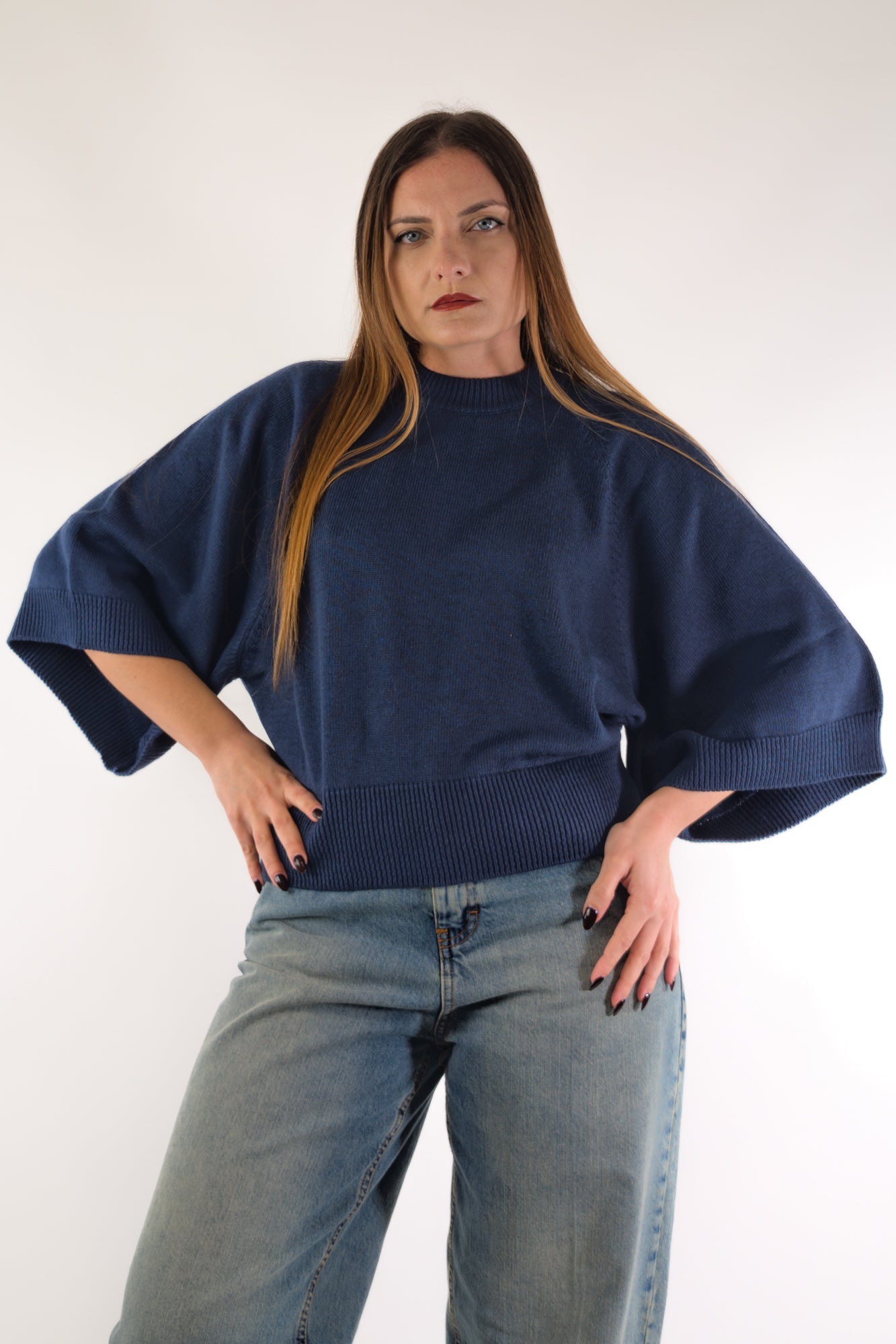 PE26 Susy Mix Maglia 11283 Blu