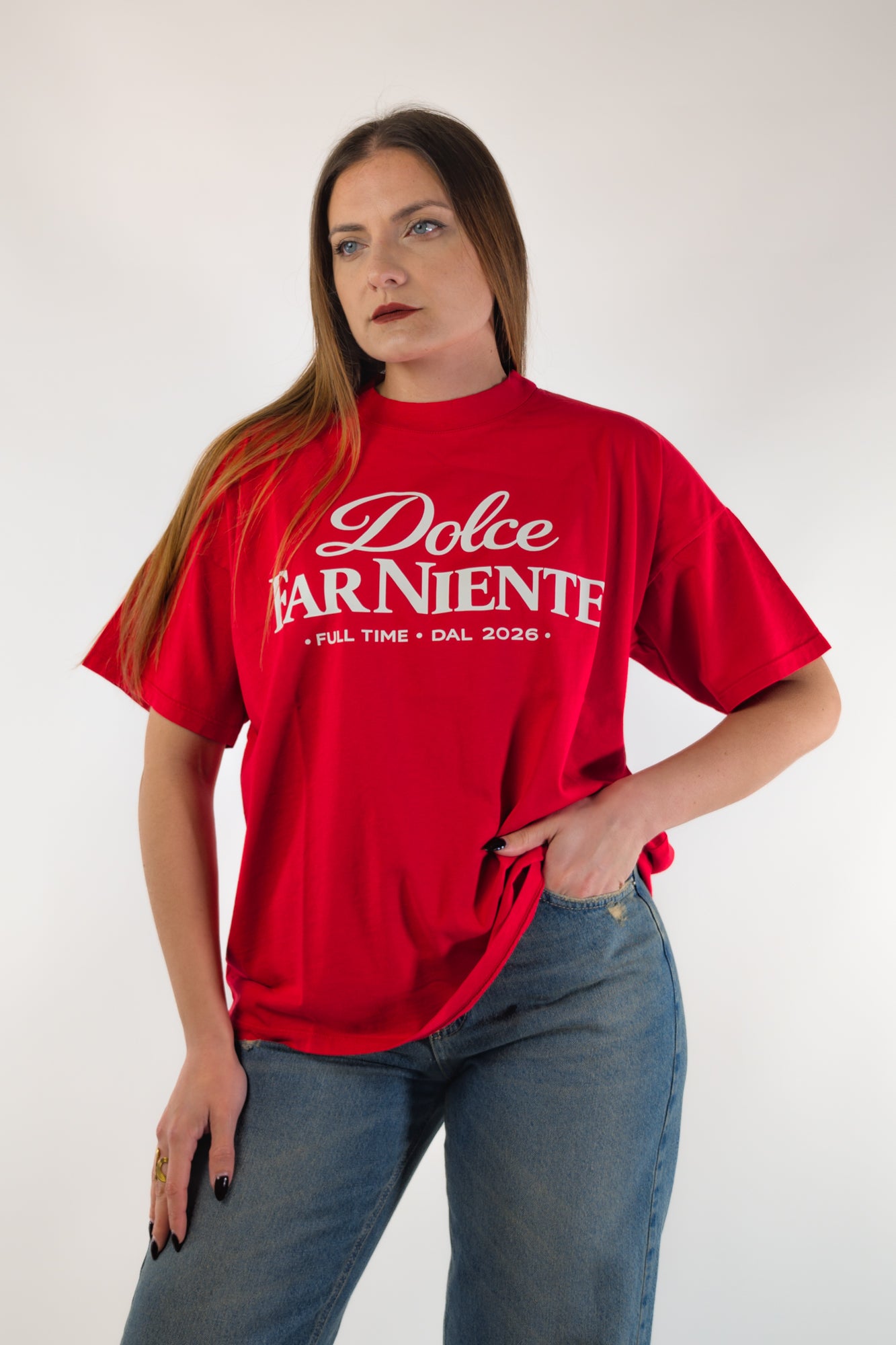 PE26 Vicolo T-Shirt RAB0286 Rosso