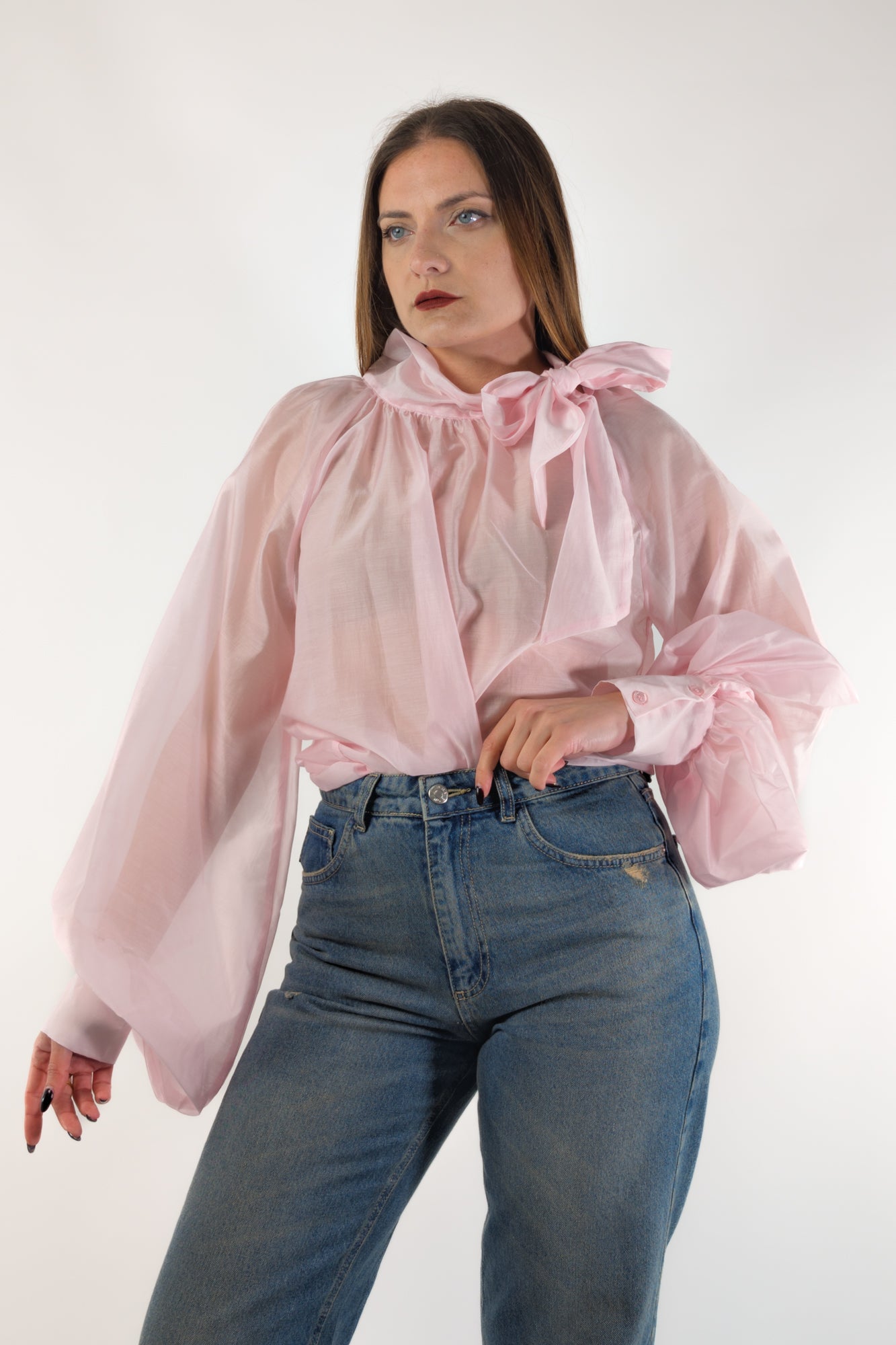 PE26 Vicolo Blusa TAB0210 Rosa