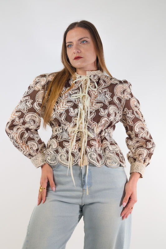 PE26 Tensione In Blusa 38983 Moro