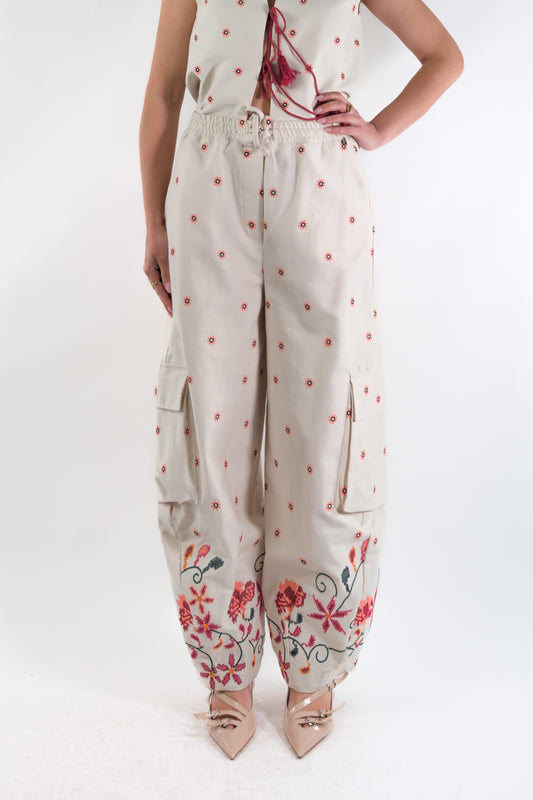 PE26 Dixie Pantalone PDVD1FF Burro