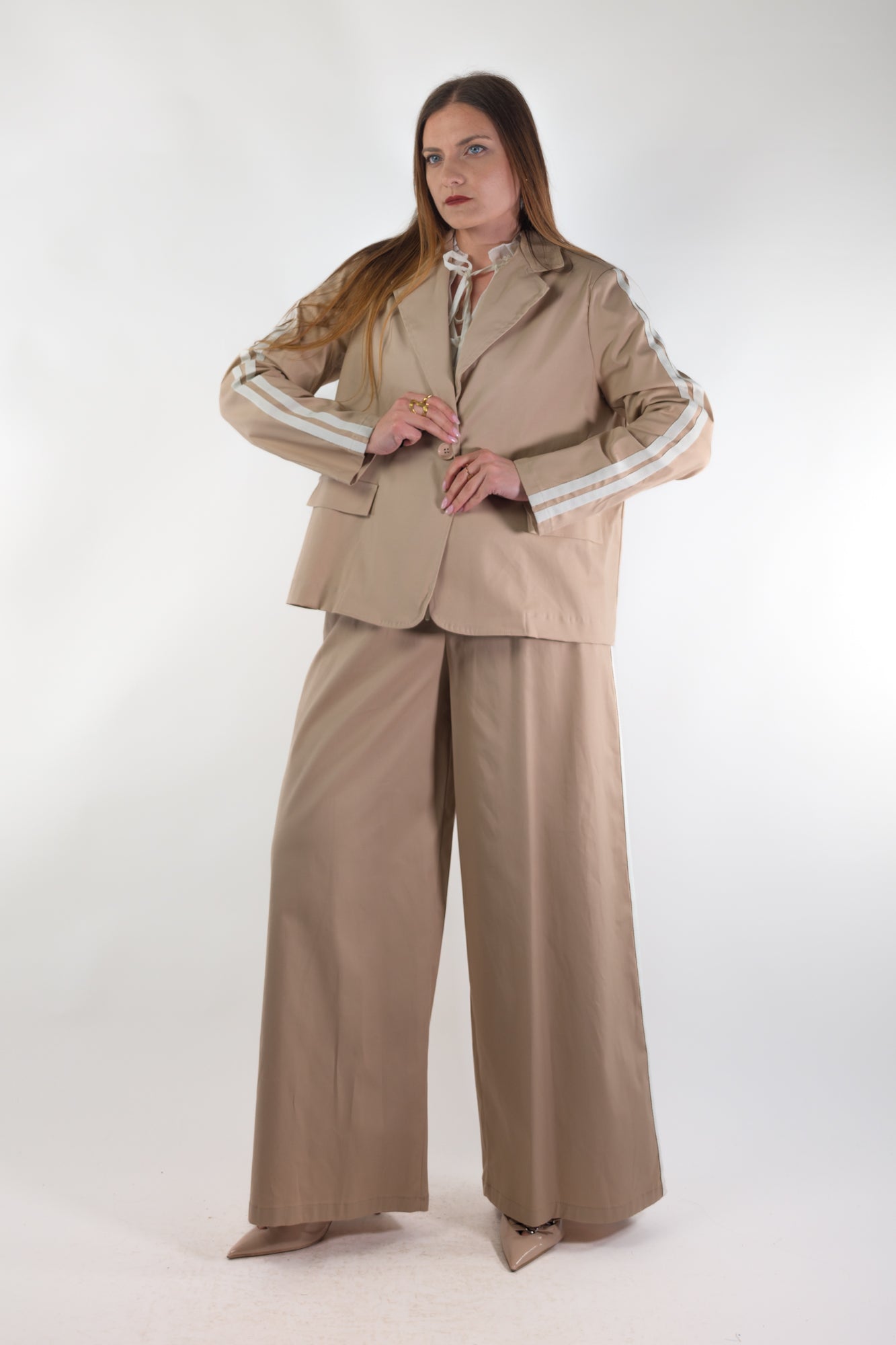PE26 Susy Mix Pantalone 263000 Sabbia