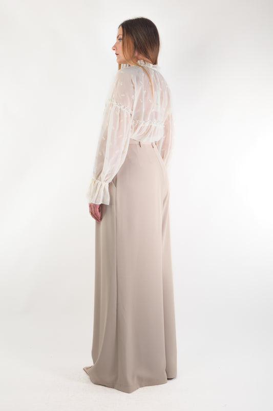 PE26 Tensione In Pantalone 1180PE26 Gesso