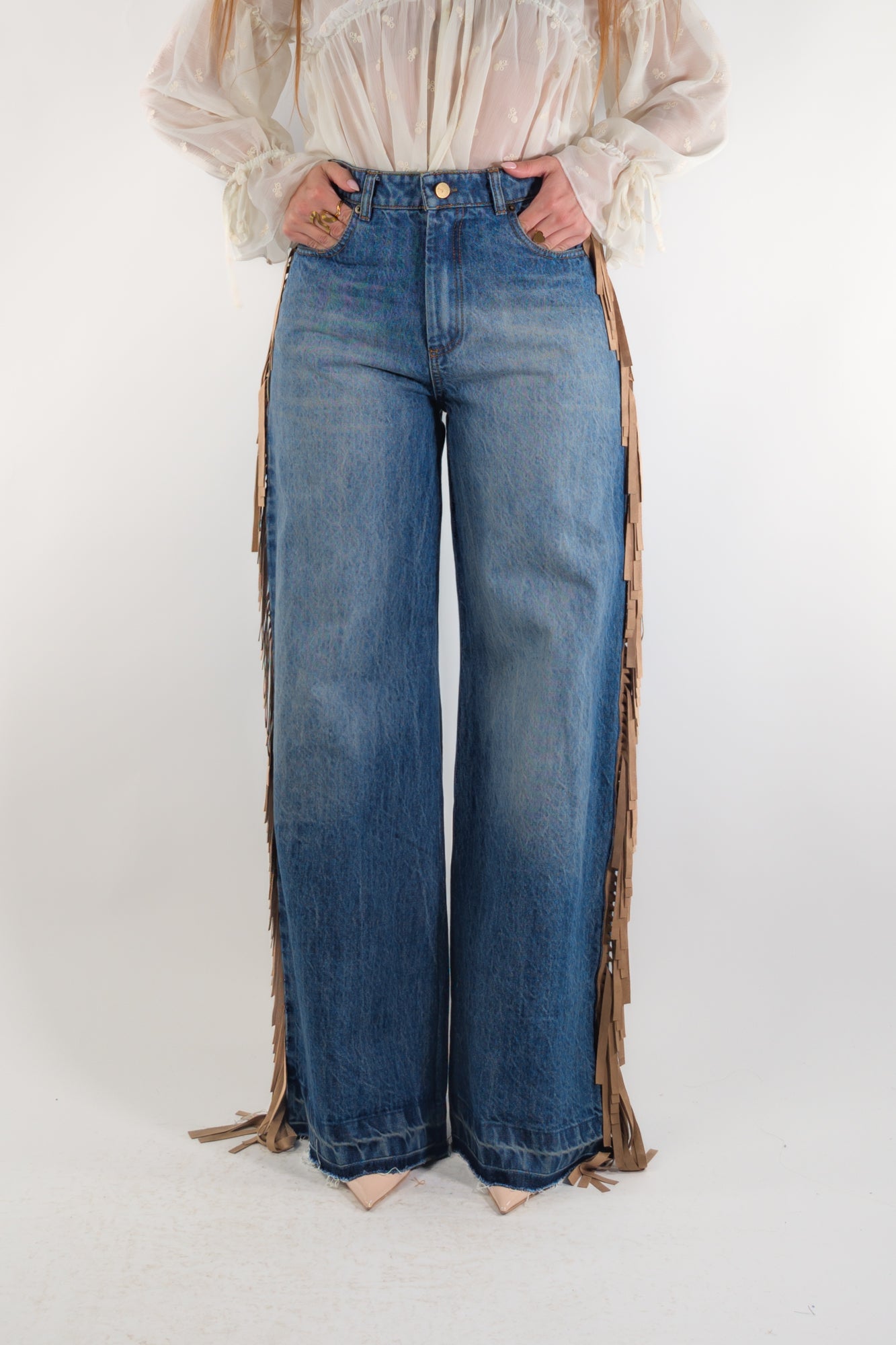 PE26 Tensione In Pantalone CP1188 Cuoio