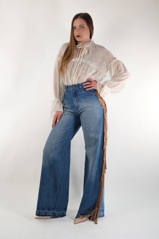 PE26 Tensione In Pantalone CP1188 Cuoio