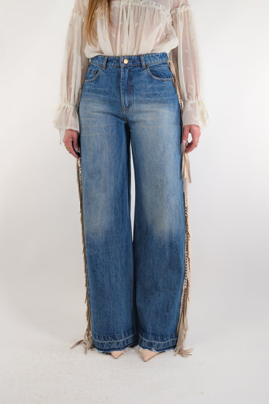 PE26 Tensione In Pantalone CP1188 Panna