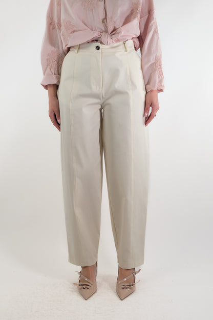 PE26 Tensione In Pantalone P108CT Burro