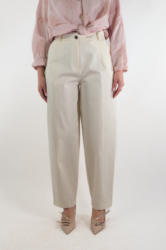 PE26 Tensione In Pantalone P108CT Burro