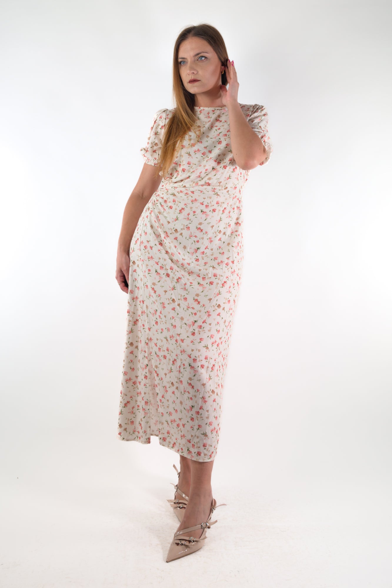 PE26 Susy Mix Abito A11730GNM1 Naturale